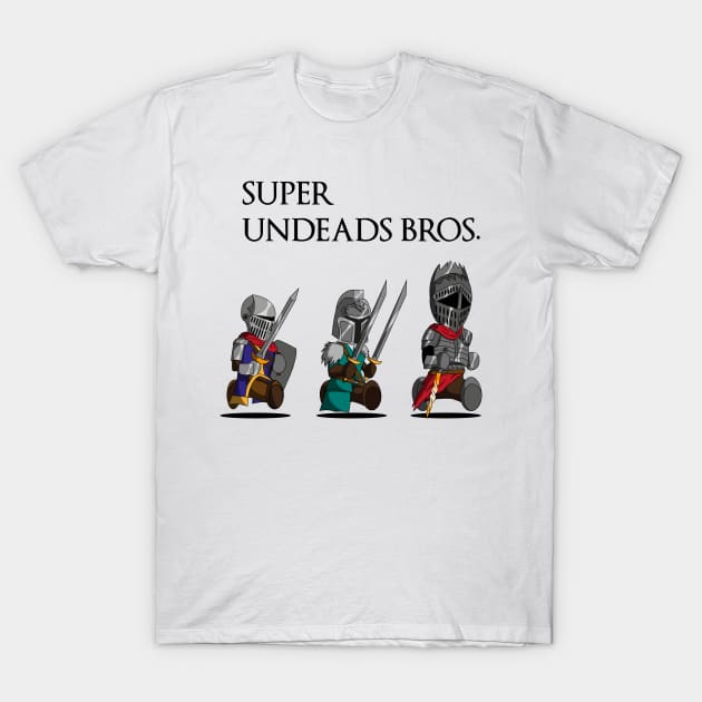 Super Undeads Bros. [Variant 02] T-Shirt by Xitpark